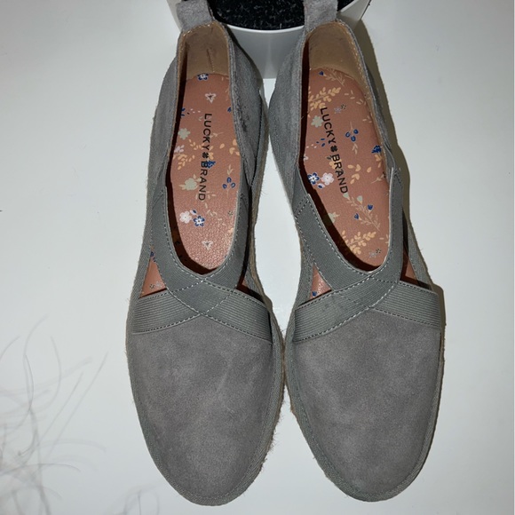 LUCKY BRAND JENIFE ESPADRILLE PLATFORM SLIP-ON - Picture 6 of 10